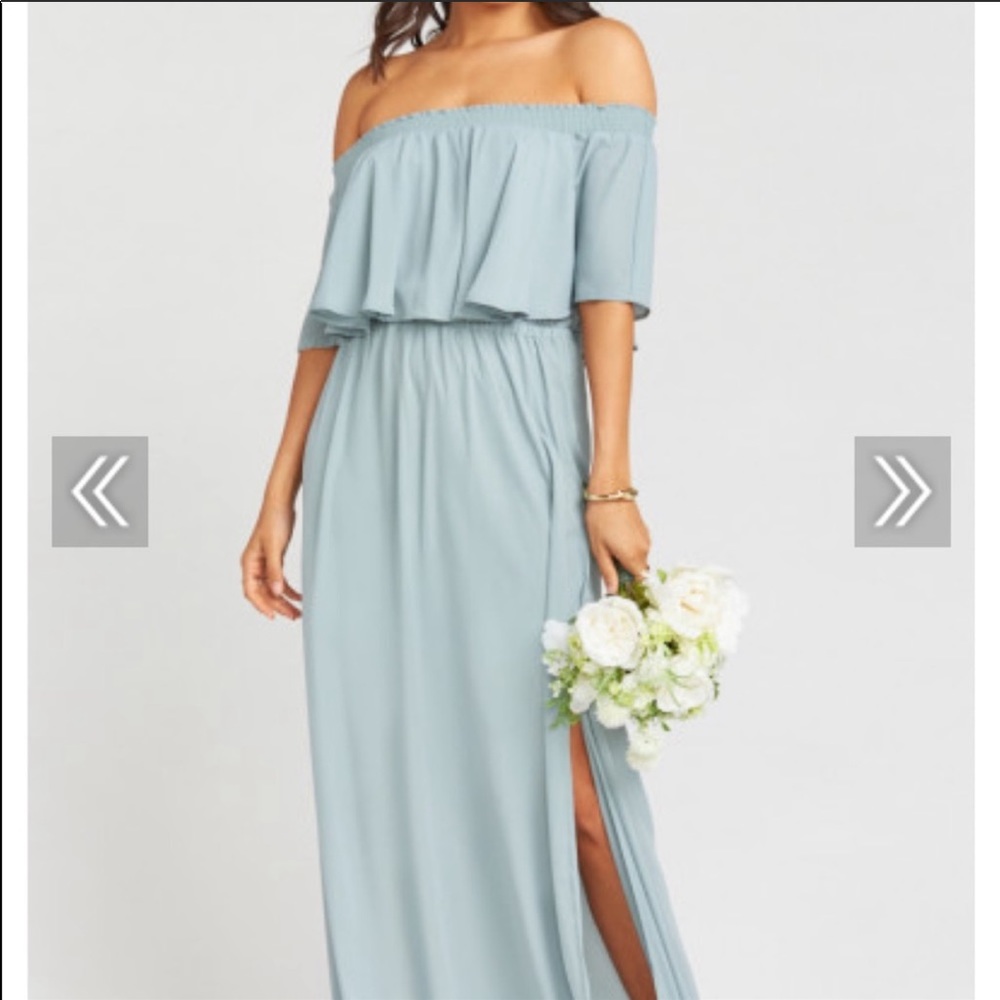 Show Me Your MuMu hacienda bridesmaid dress